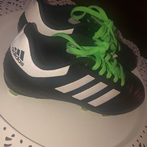 Black Soccer Cleats Size 1 1/2